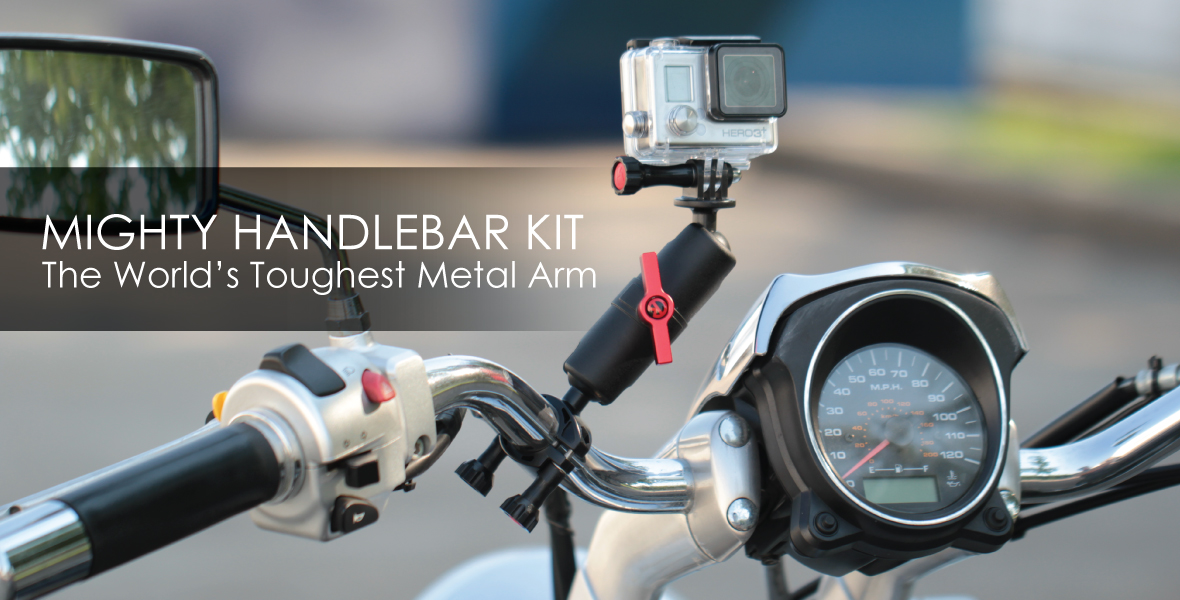 might metal arm handlebar kit