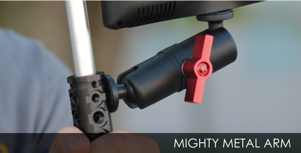 Mighty Metal Arm Suction Cup Kit